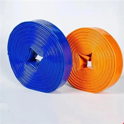 1-16 inç PVC Mavi Düz Su Hortumu